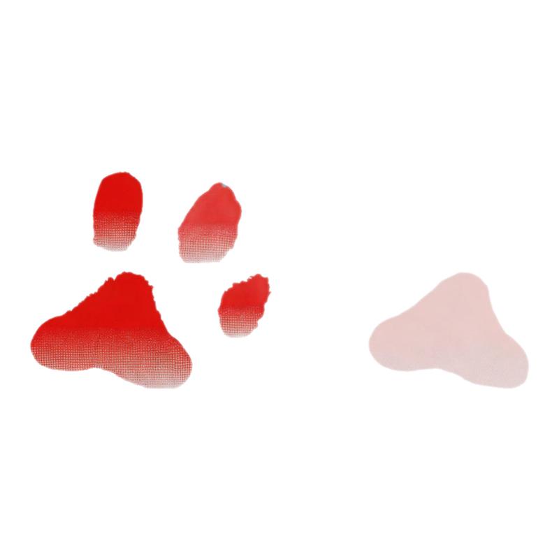 猫咪温变纹身贴·全是猫爪体温变色可爱爱心温度变色身体彩绘贴纸