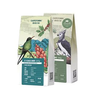咖啡小镇巴拿马瑰夏绿标牙买加蓝山水洗处理咖啡豆手冲组合装200g
