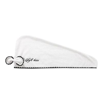 法式小香风高端速干抗菌干发帽