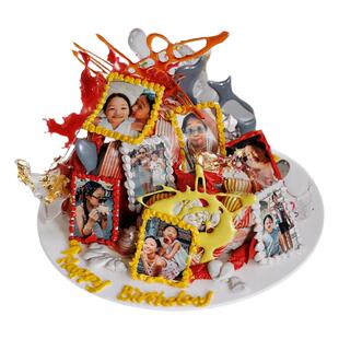 BITEOLOGY【时光印记】可定制照片520创意蛋糕北京上海同城C279