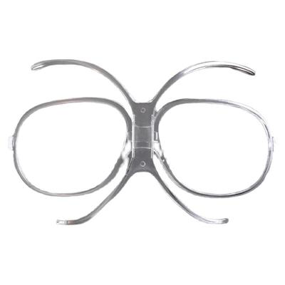 滑雪镜蝴蝶镜通用近视适配器装备