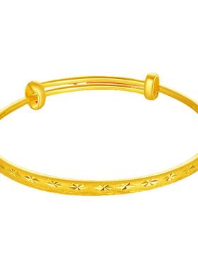 满天星金包银手镯女送妈妈礼物