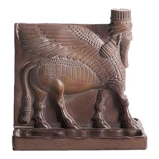 大英博物馆亚述系列人首翼牛图墙头草种草摆件文创生日礼物女生