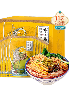 李子柒夜宵柳州螺蛳粉330g×11袋