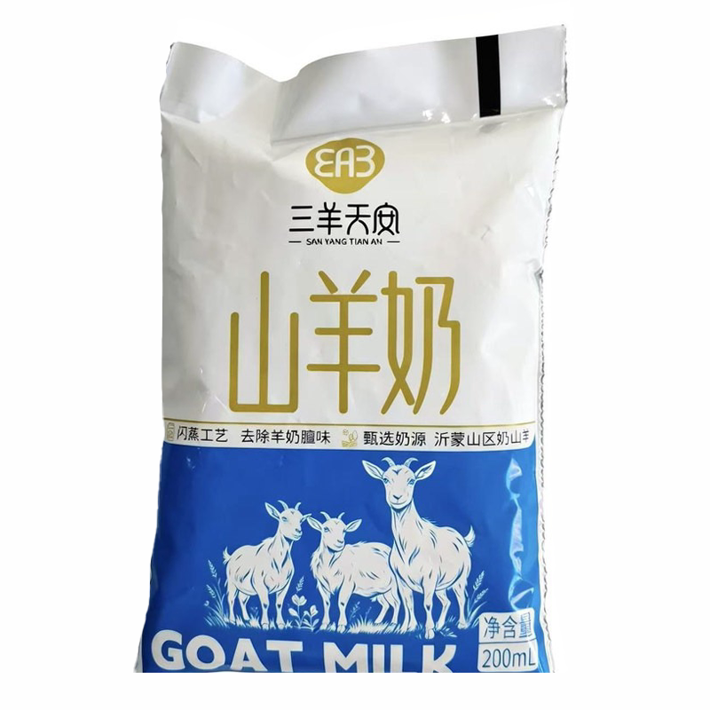 三羊天安山羊奶200ml*12袋调制乳