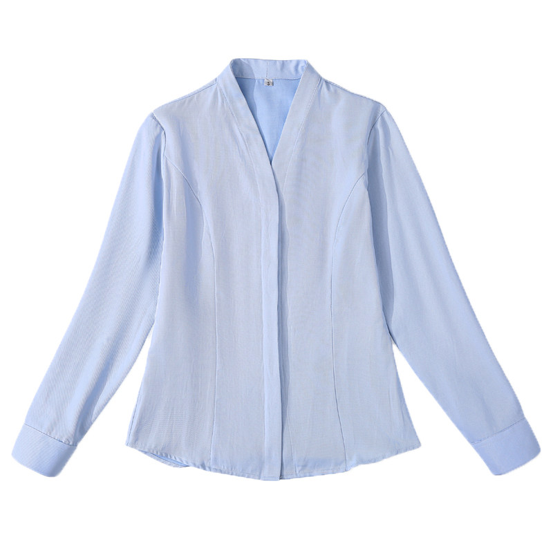中国移动工作服衬衫女新款套装营业厅工装制服长袖衬衣外套秋工衣