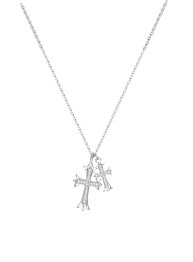 女神的象征「十字星芒」项链