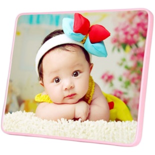 洗照片做成相框摆台定制作宝宝放大挂墙来图水晶摆件冲印加相册框