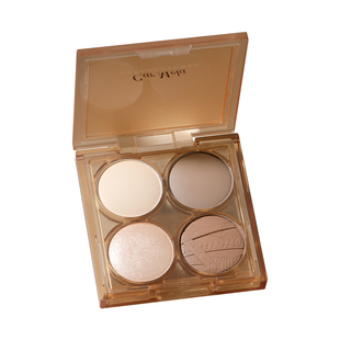 carmela卡梅拉四色光影塑型修容盘哑光高光阴影侧影一体面部提亮