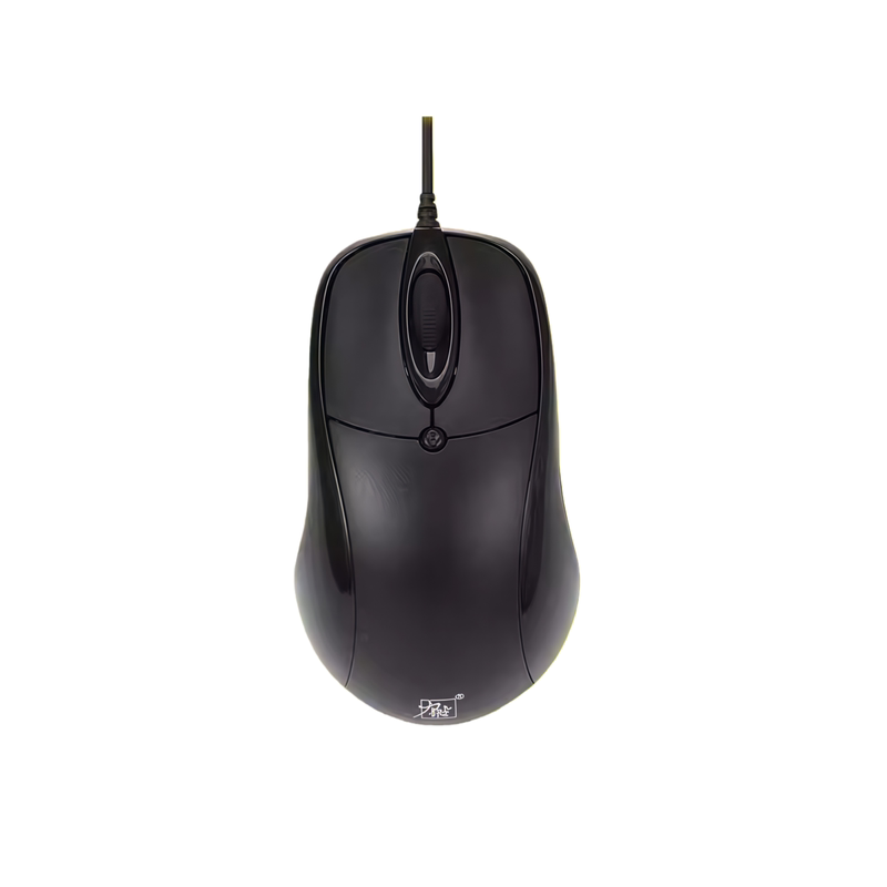 力胜OP300C有线 PS2/USB光电办公电脑笔记本游戏网吧鼠标线长170