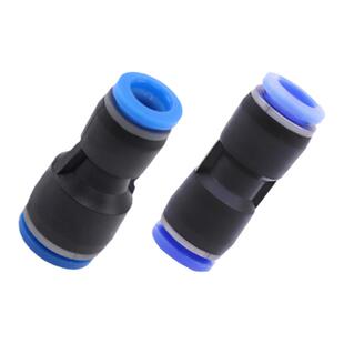 气动气管快插对接头PU8直通变径PG6-4/8-4/8-6/10-8/12-10/10-12