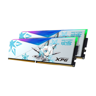 威刚华硕吹雪联名DDR5 6000/6400 32/48/16g台式电脑Cl26内存条