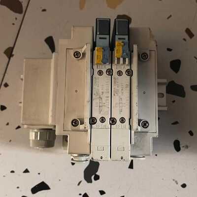 议价SMC 阀组 电磁阀，SY5400T-5NZF1  两片，现可维修