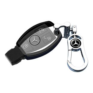 16-22款奔驰V级专用钥匙套男女车扣豪华版保护外壳V260L装饰扣链