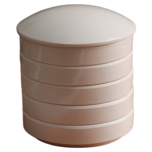 【防摔】汉墨仿瓷五层料碟 国画颜料料碟瓷碟小号调色盘 初学生调色盘碟 墨池砚台 文房四宝书法墨碟