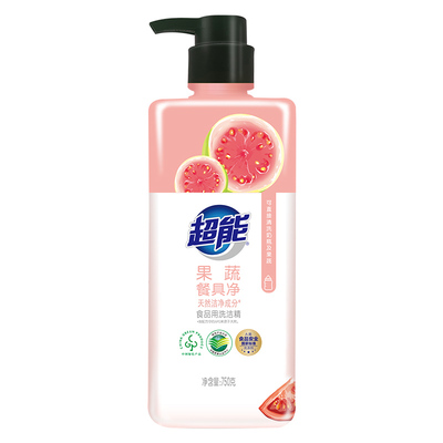 超能750g果蔬餐具净家用食品级