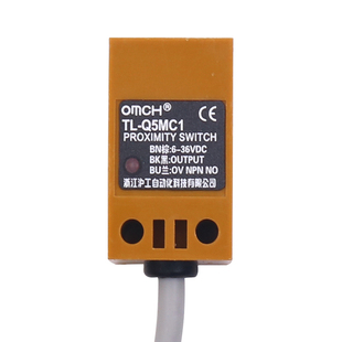 沪工电感式接近开关TL-Q5MC1直流NPN三线常开12传感器24V常闭交流