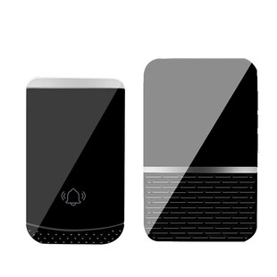 无线门铃不用电池一拖一二 家用 1拖2  防水电子遥控门铃 呼叫器