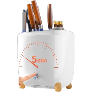 消毒刀架厨房用品放刀具刀座勺子筷子笼一体多功能菜刀收纳置物架