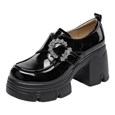 星期六厚底增高乐福鞋女