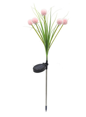 户外太阳能LED小雏菊草坪地插灯