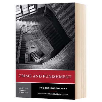 华研原版 罪与罚 诺顿文学解读系列 英文原版 Crime and Punishment 英文版 进口英语书籍