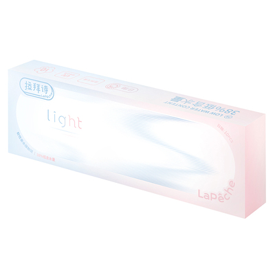 【阿里健康自营】拉拜诗light系列38%日抛10片透明隐形眼镜