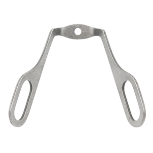 运动太阳眼镜鼻托支架拧螺丝式墨镜鼻垫不锈钢连体金属鼻梁支撑架