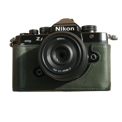尼康ZF手柄皮套真皮保护套ZFC套