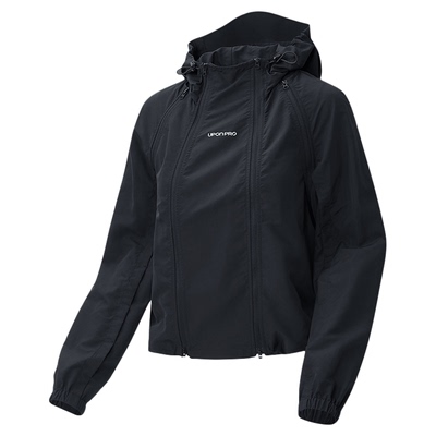 凉感防泼水双拉链防晒外套