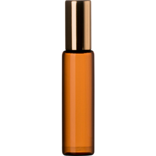 避光茶色玻璃精油瓶滚珠瓶子2.5ml 5ml10ml钢珠走珠瓶分装驱蚊水