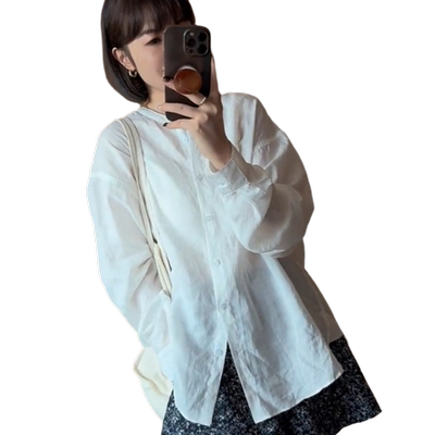 爆款小个子高端休闲长袖衬衫外套