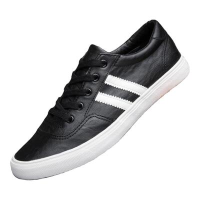 男鞋潮流皮鞋低帮板鞋防水