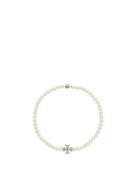 TORY BURCH 汤丽柏琦 KIRA 双T LOGO珍珠项链 164617