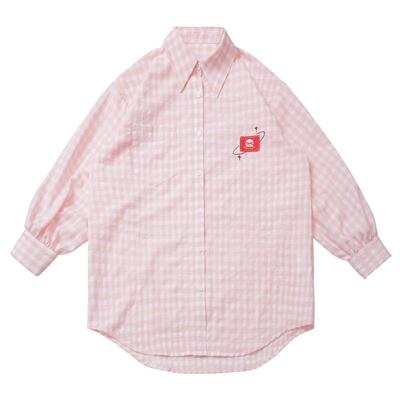 pinksavior【蛋堡日志】汉堡主题少女衬衫外套吊带蓬蓬半裙多色系