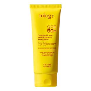 【福利4折】trilogy萃乐活SPF50+清透矿物物理防晒霜75ml新品