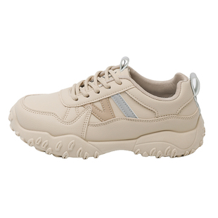 高级感登山运动鞋女款2025新款秋冬加绒防水防滑轻便旅游休闲鞋子