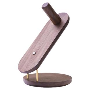 适配于Dyson戴森吹风机支架立式免打孔桌面置物风筒实木收纳架子