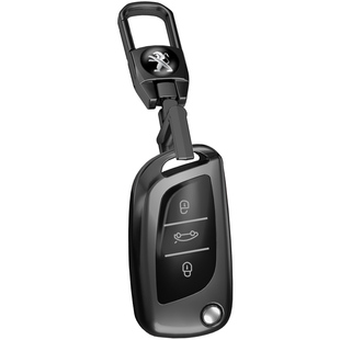 东风标致308钥匙套4008高档408/508L标志3008/5008/e2008车包扣壳