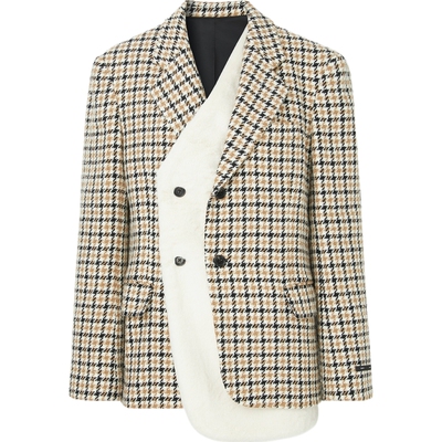 【折扣】The World is Your Oyster 秋女千鸟格花呢外套