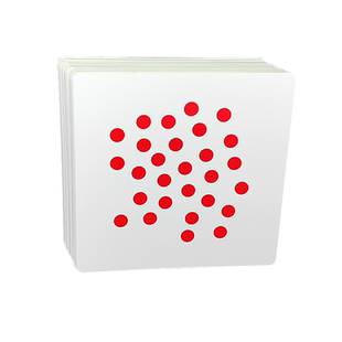 正版杜曼全套闪卡数字圆点卡宝宝早教右脑记忆数学计算红点大卡片