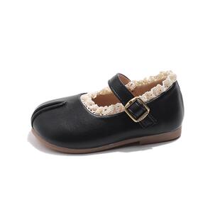 女小童皮鞋春秋新款软底婴幼儿周岁鞋假分趾法式单鞋女宝宝公主鞋