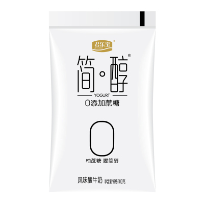 君乐宝简醇0添加蔗糖酸奶