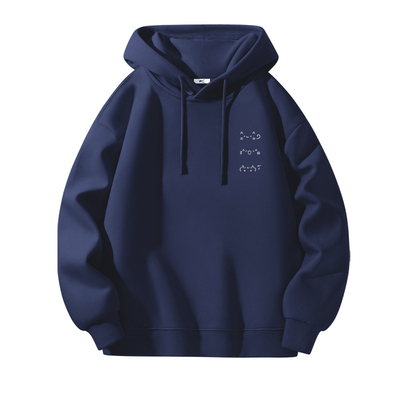 回力冬季潮流加绒连帽卫衣