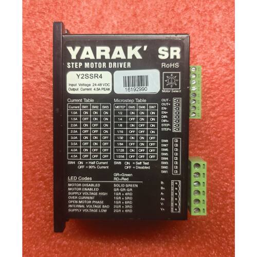 询价YARAK步进电机驱动器，Y2SSR4，输入电压24-48