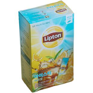 韩国进口立顿蜜桃柠檬冰红茶速溶冲饮粉冷泡茶冷热饮品