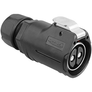 凌科LP-28防水航空插头单孔插座3芯快速对接新能源免焊工业连接器