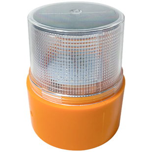 114柱头灯警示太阳能道口桩防撞柱信号灯路边立柱柱帽灯LED闪烁灯