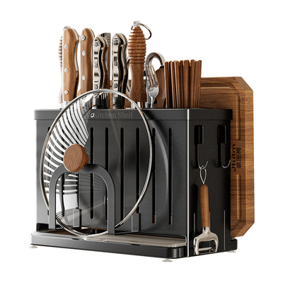 厨房刀架置物架刀具砧板收纳架