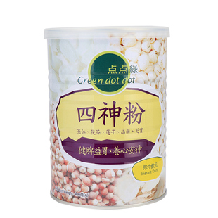 点点绿进口四神粉四神汤儿童健脾益胃芡实茯苓山药莲子薏仁冲饮